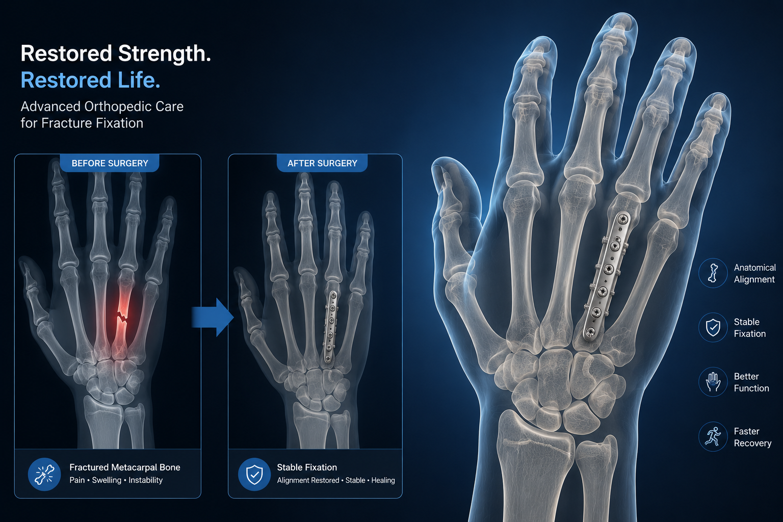 Hand Bone Fixation